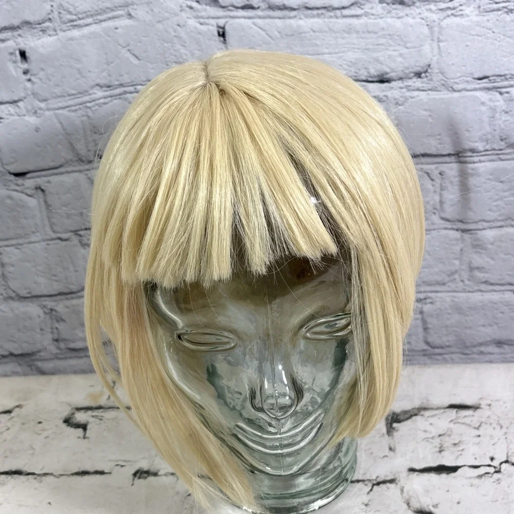 Vintage Women Layered Bob Short Haircut Wig Golden‎ Blond
